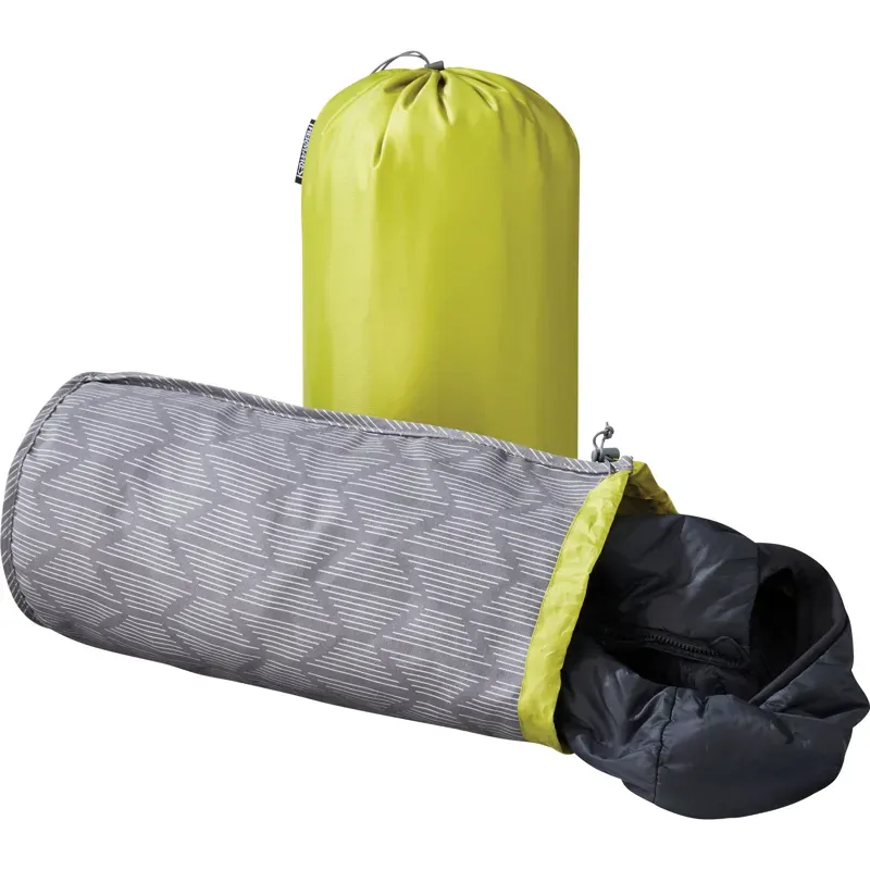 Therm-A-Rest Stuffsack Pillow in Lemon/Gray Print