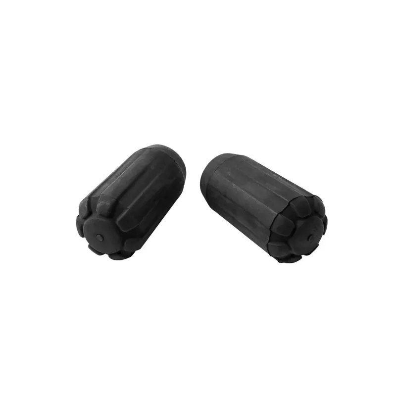 Black Diamond Trekking Pole Tip Protectors in Black