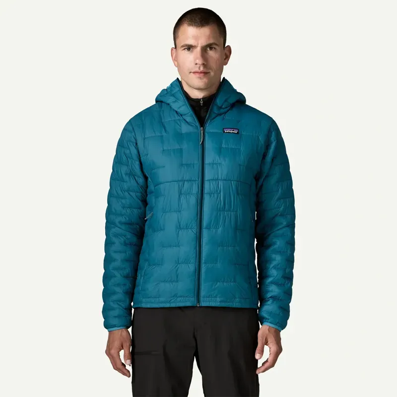 Patagonia Micro Puff Hoody in Glacial Blue-1