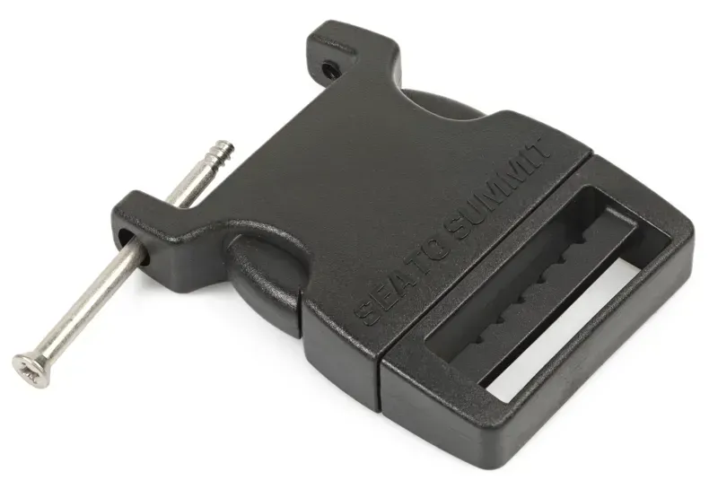Sea To Summit Side Release Field Repair Buckle with Removable Pin - One Pin 38mm In Black