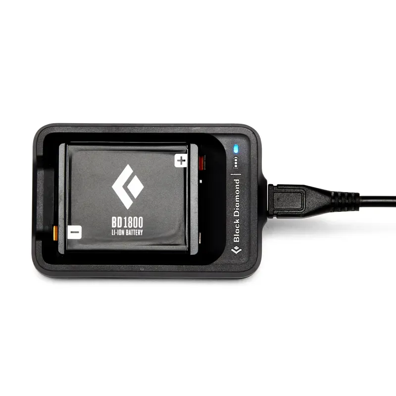 Black Diamond 1800 Battery and Charger in Black