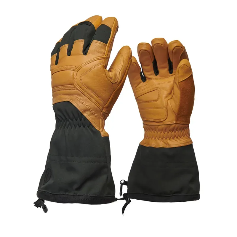 Black Diamond Guide Gloves in Beeswax