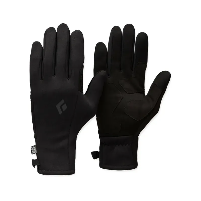 Black Diamond Heavyweight Screentap Liner Gloves in Black