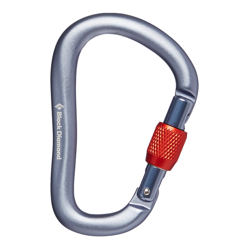 Rocklock Screwgate Carabiner - Grey