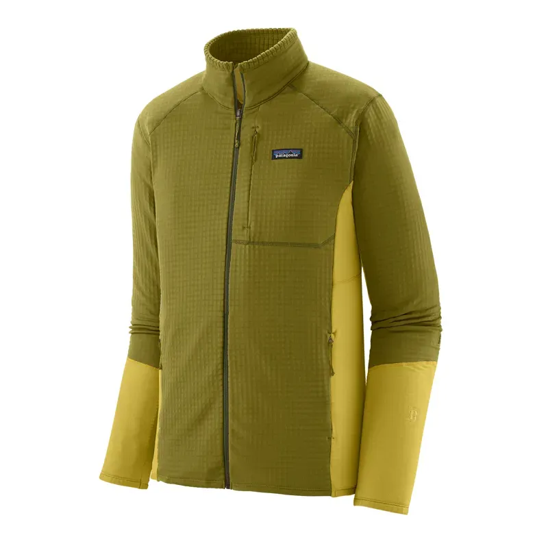 Patagonia R1 Fleece Jacket in Graze Green