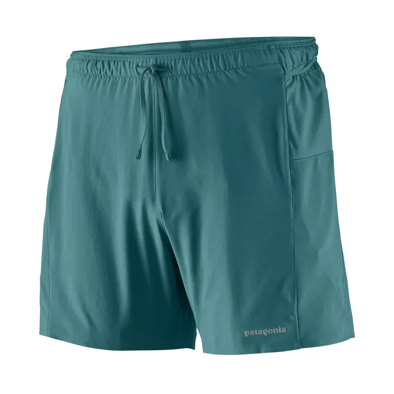 Patagonia Strider Pro 5in Shorts in Wetland Blue