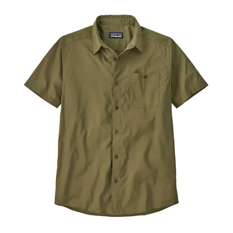 Patagonia Sunrise Stream Shirt in Tent Green