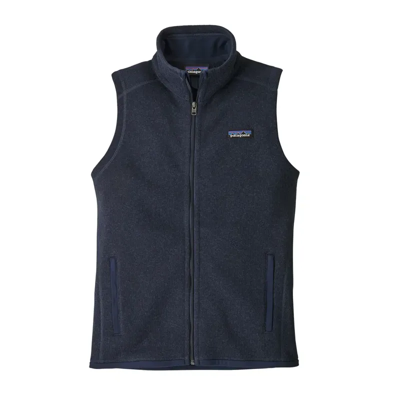 Patagonia Better Sweater Womens Fleece Vest in New Navy