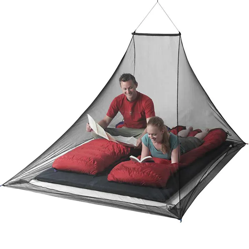 Sea To Summit Pyramid Double Mosquito Net in Black