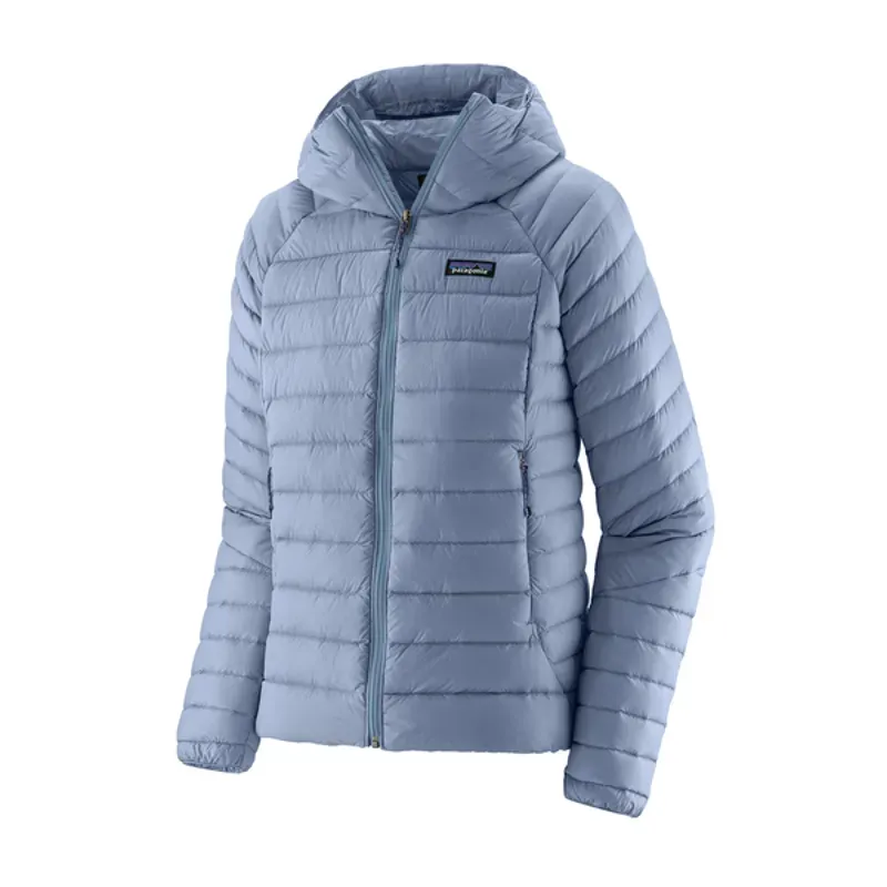 Patagonia Womens Down Sweater Hoody in Barnacle Blue