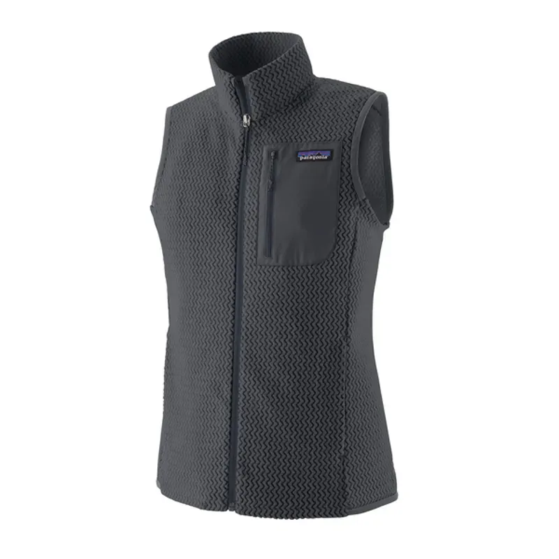 Patagonia Womens R1 Air Fleece Vest in Smolder Blue