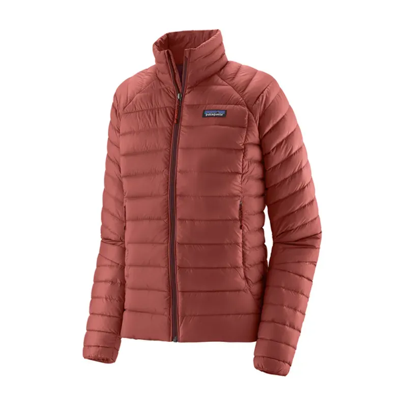 Patagonia Womens Down Sweater Jacket in Potters Red