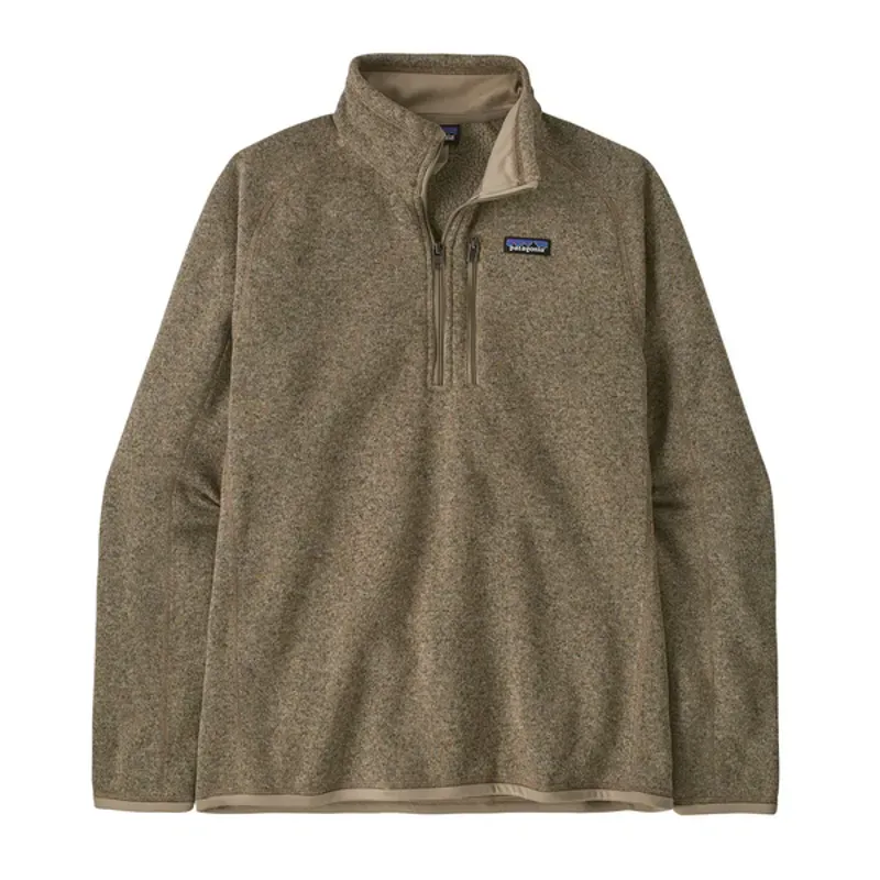 Patagonia Better Sweater 1/4 Zip Fleece in Seabird Gray w/Seabird Gray