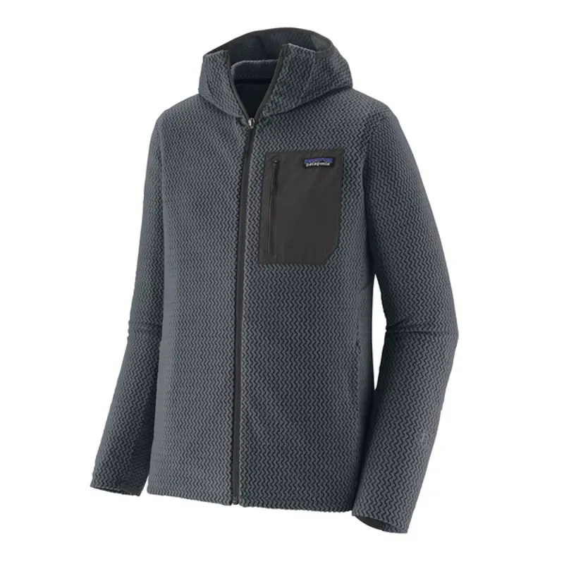 Patagonia R1 Air Fleece Full-Zip Hoody in Smolder Blue