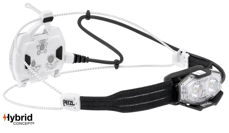 Petzl Nao LT Headlamp in Black/White-1