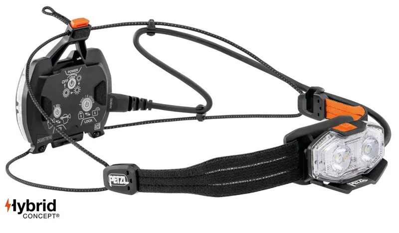 Petzl Nao LT Headlamp in Orange-1