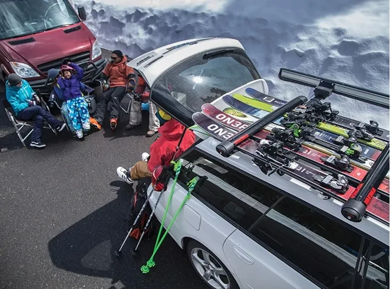 Yakima FatCat EVO 6 Ski and Snowboard Mount Black-10