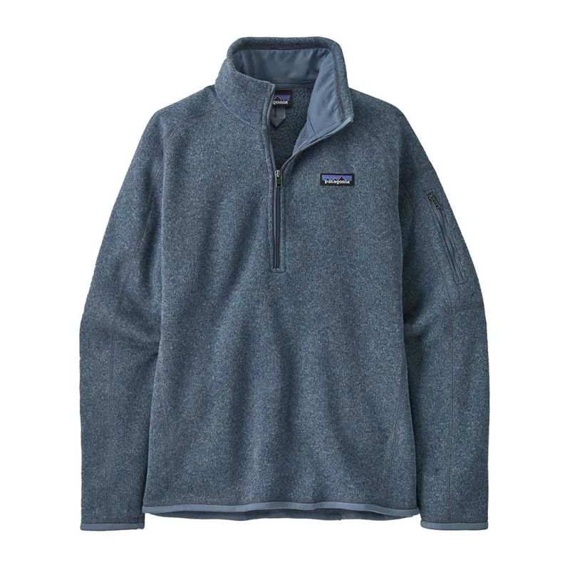Patagonia Women's Better Sweater 1/4 Zip in Utility Blue