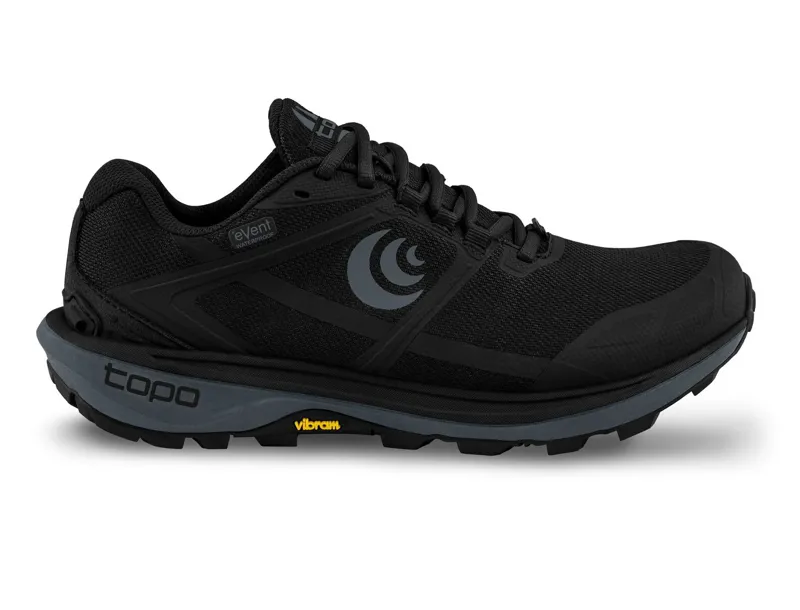 Topo Athletic Terraventure 4 WP in Black/Charcoal