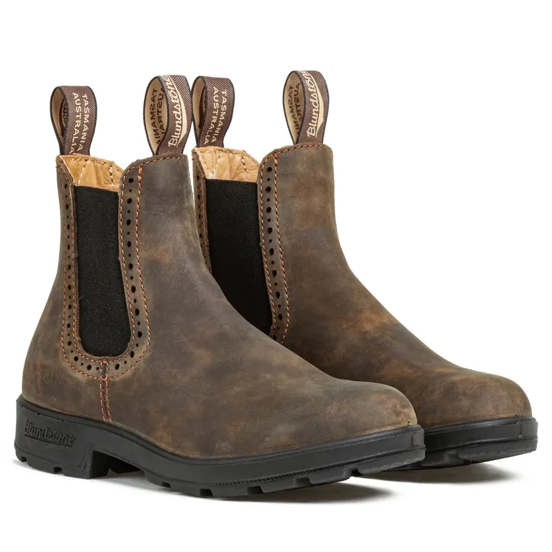 Blundstone Women's 1351 Originals High Top Boot in Rustic Brown