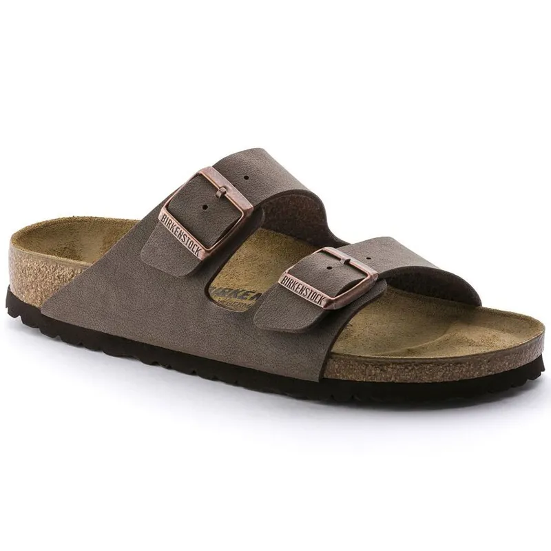 Birkenstock Arizona Birkibuc in Mocha