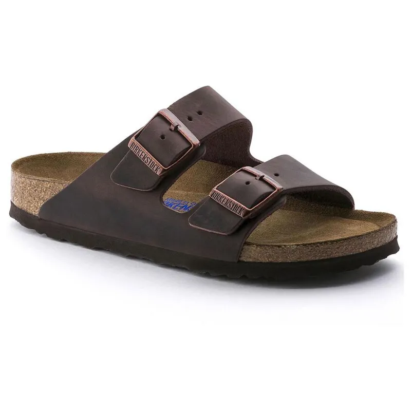 Birkenstock Arizona Soft Footbed Oiled Leather in Habana