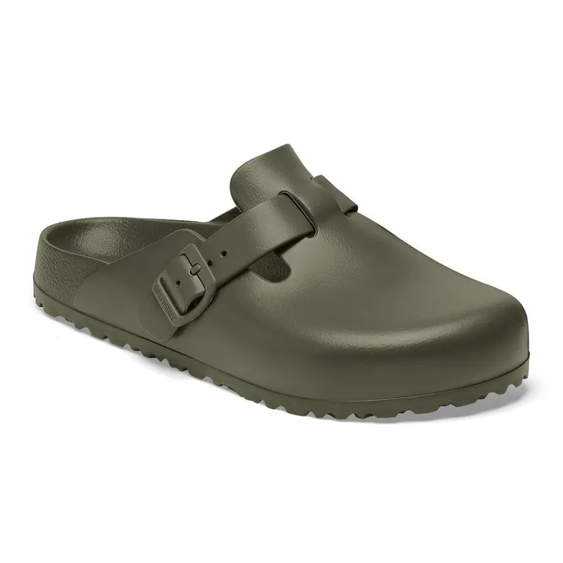 Birkenstock Boston EVA in Khaki