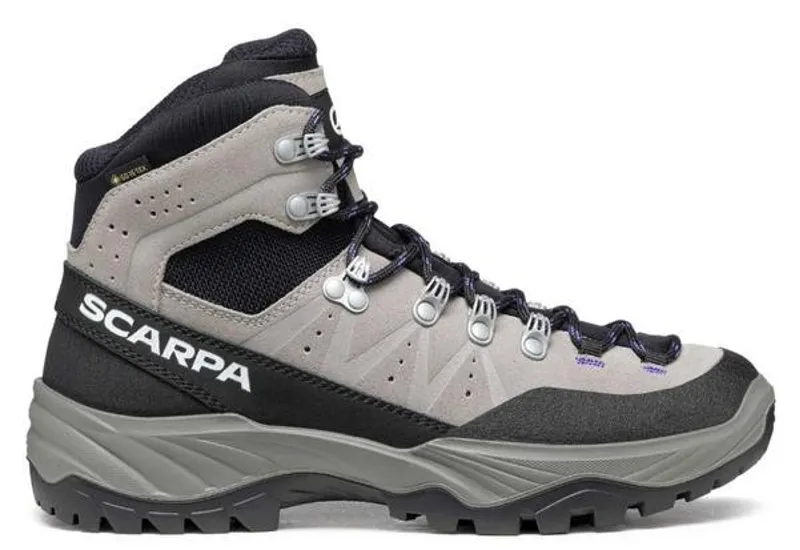 Scarpa Women's Boreas GTX in Light Grey/Indigo