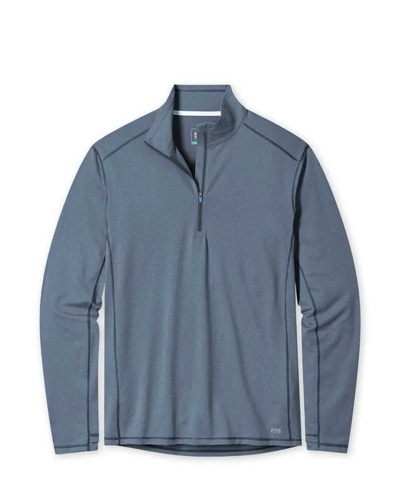 Stio Crester Half Zip in Mountain Shadow