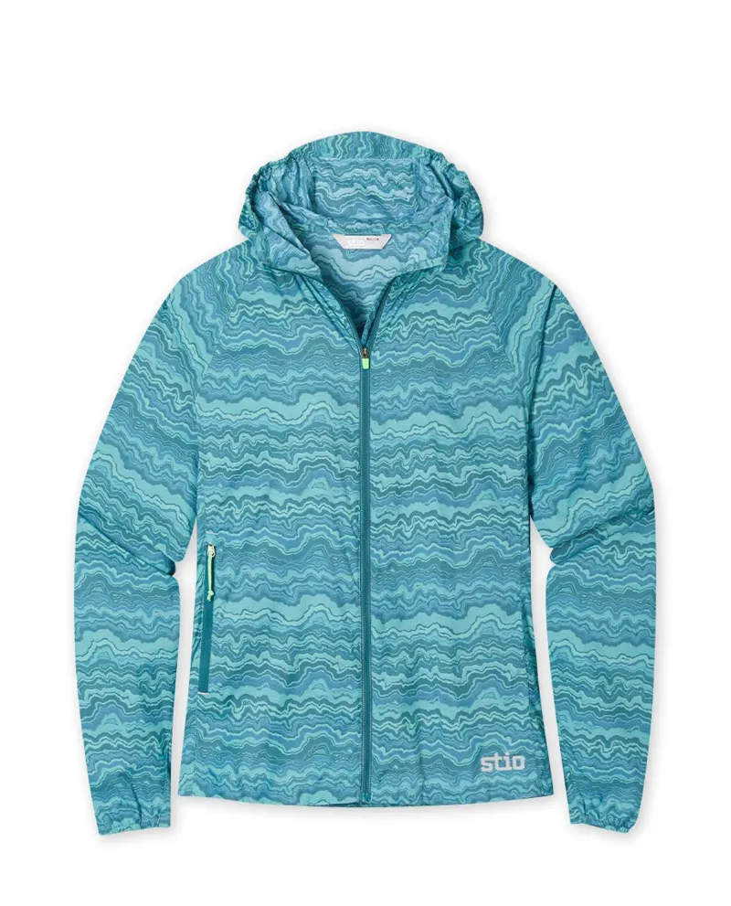 Stio Women's Second Light Windshell in Boundless Strata