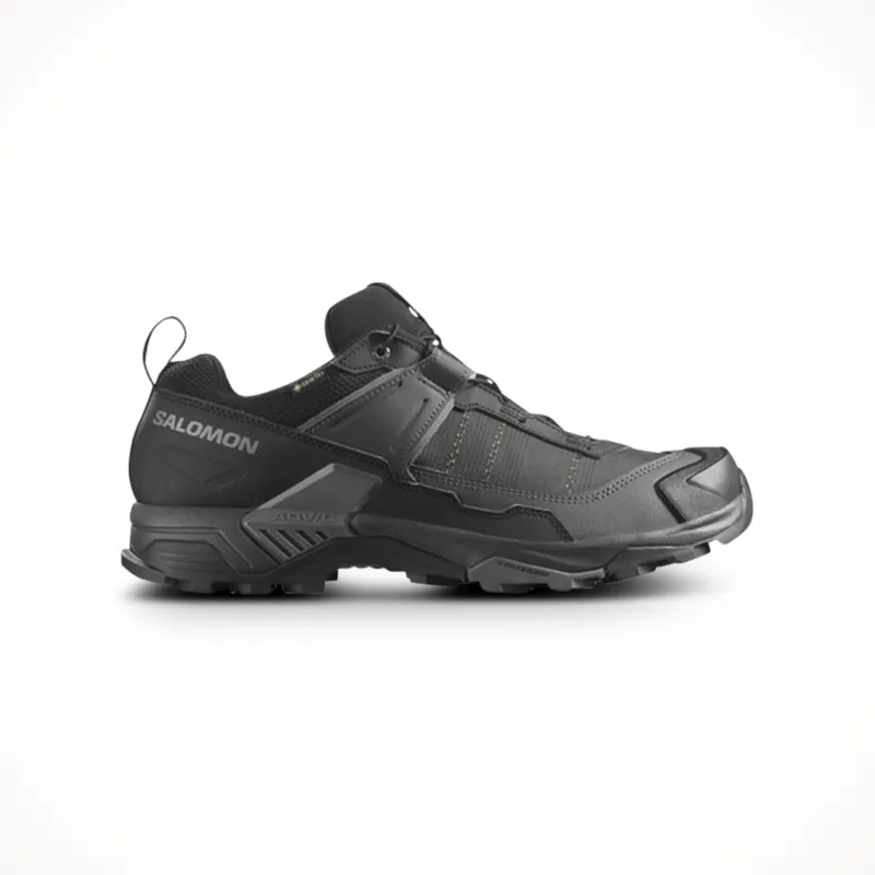 Salomon X Ultra 5 GTX in Black/Asphalt/Clrock