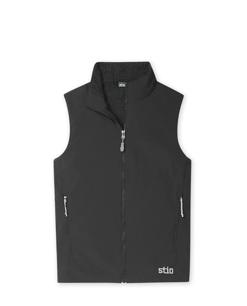 Stio Women's Dawner Vest in Boundary Black