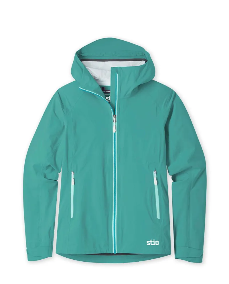 Stio Women's Ender Hooded Jacket in Rapids