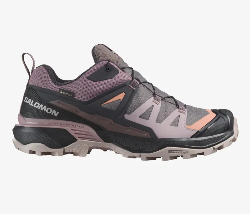 Salomon X Ultra 360 GTX in Plum Kitten/Phantom/Cork