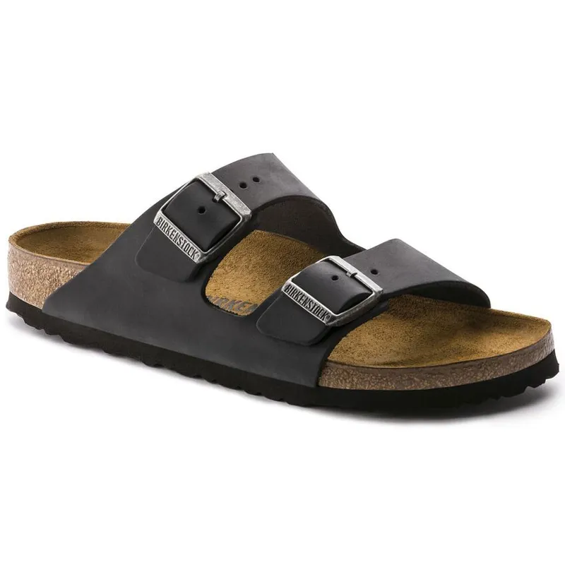 Birkenstock Women's Arizona Oiled Leather in Black
