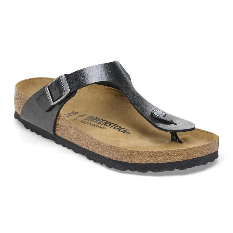 Birkenstock Women's Gizeh Birko-Flor in Graceful Licorice