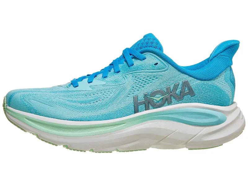 Hoka Women's Clifton 10 in Skyward Blue/Cielo Blue