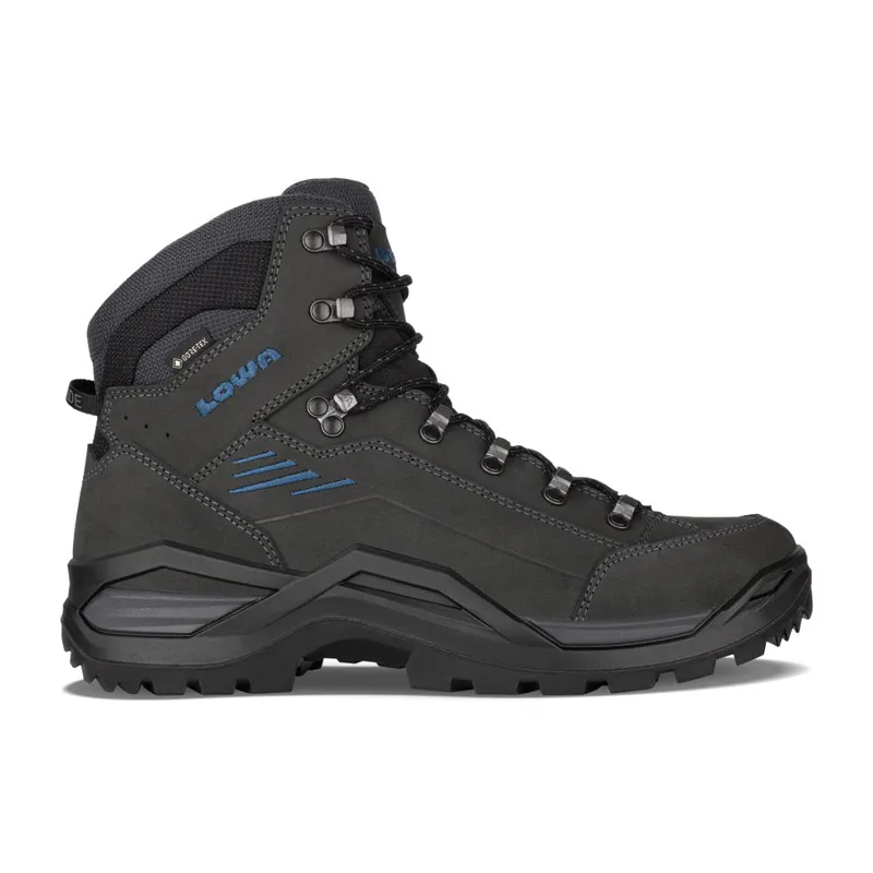 Lowa Renegade EVO GTX Mid in Anthracite/Steel Blue