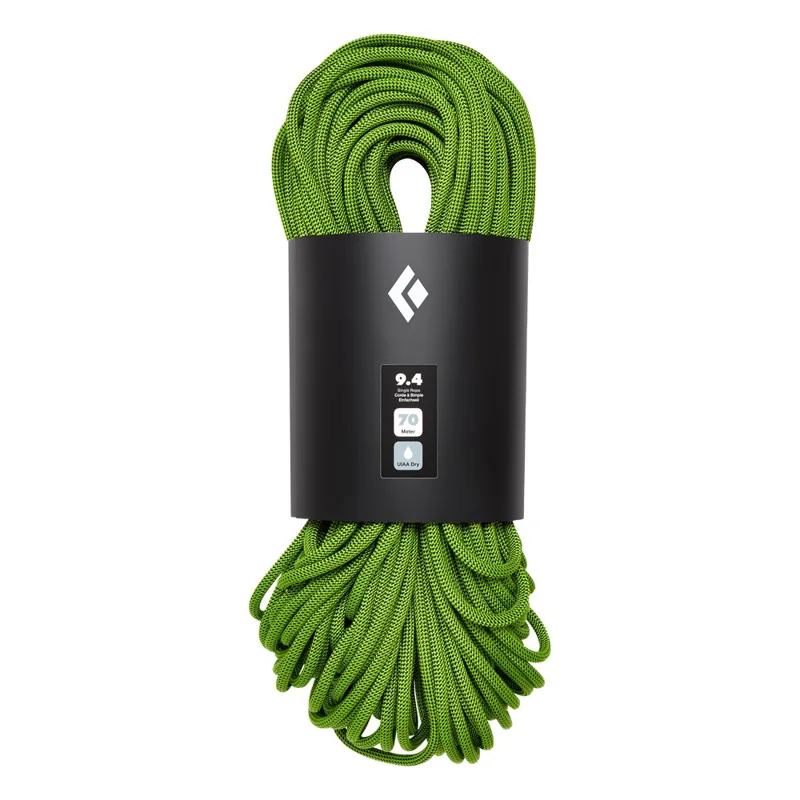 Black Diamond 9.4 Dry Climbing Rope 70m