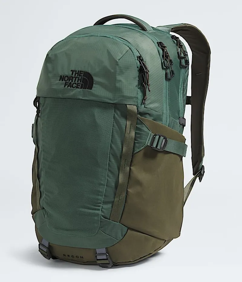North Face Recon Backpack in Duck Green/New Taupe Green
