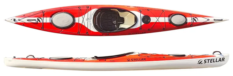 Stellar S12 Advantage Touring Kayak in Red
