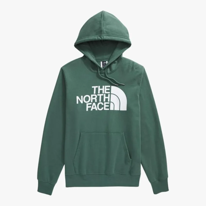 The North Face Half Dome Pullover Hoodie in Duck Green/TNF White