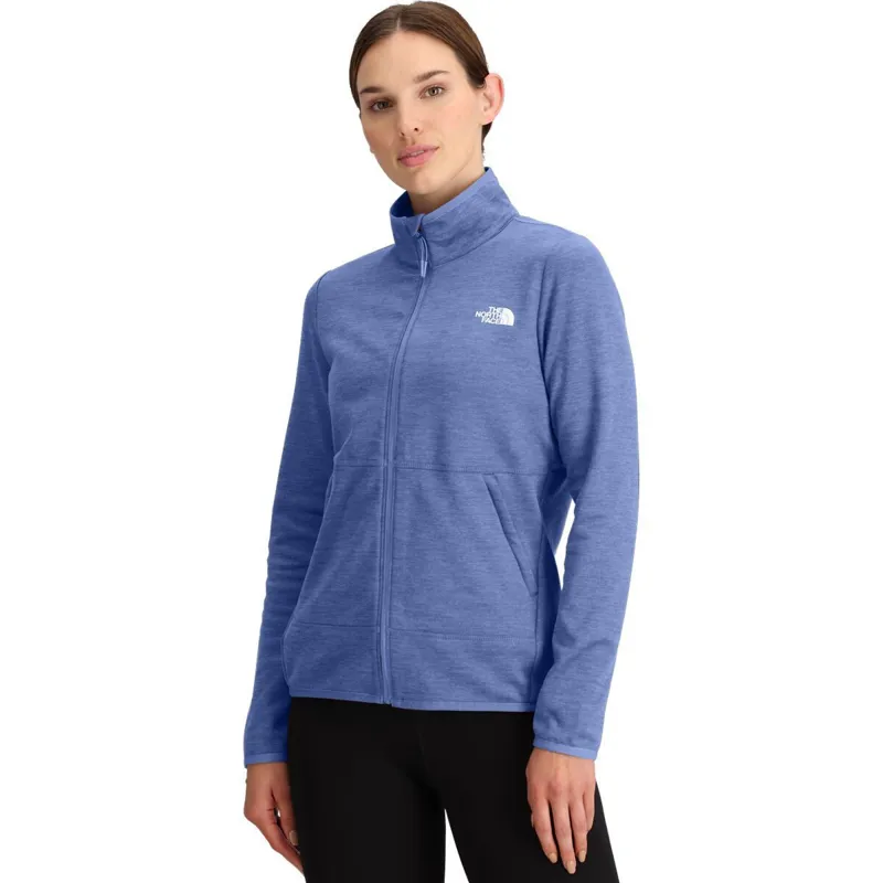 The North Face Women's Canyonlands Full Zip Top Virtual Blue Heather