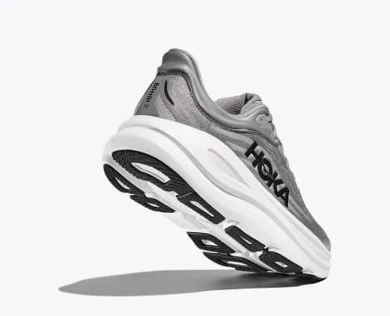 Hoka Bondi 9 Running Shoe in Galactic Grey-2