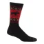 Darn Tough Vangrizzle Boot MW Cushion Hiking Socks in Moose Black