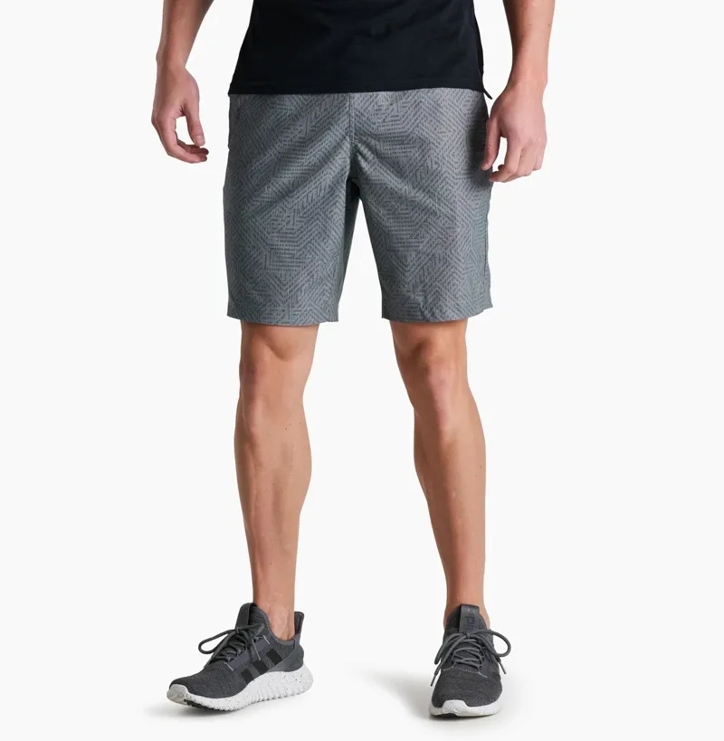 Kuhl Getaway Short in Gunmetal Geo Texture