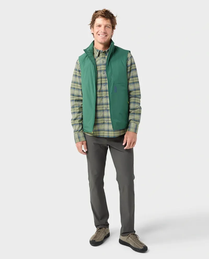 Stio Junction Midweight Flannel Shirt in Switchback Plaid-6