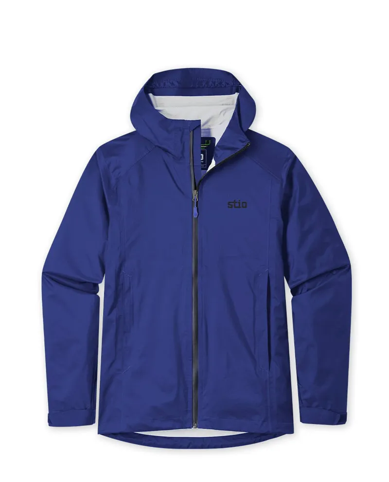 Rollick Hooded Jacket in Cobalt Night