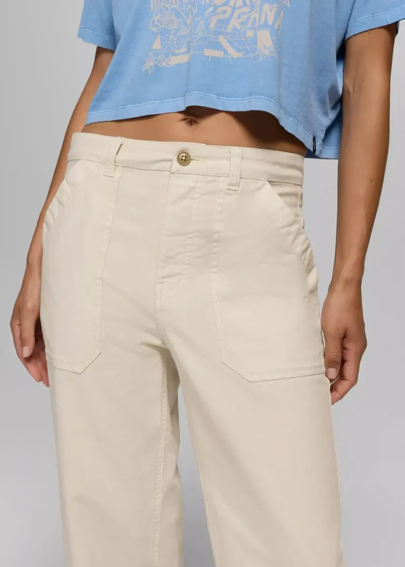 Prana Women's Rock Ridge Melrose Pant in Beach Pebble-3