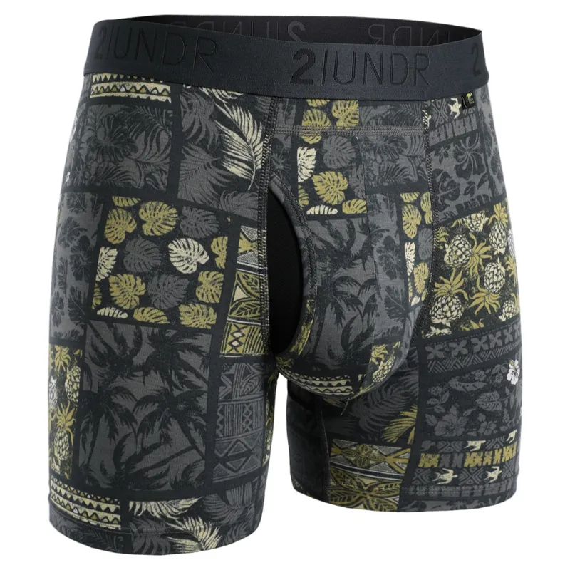 2UNDR Swing Shift 6 Inch Boxer Brief in Tonga
